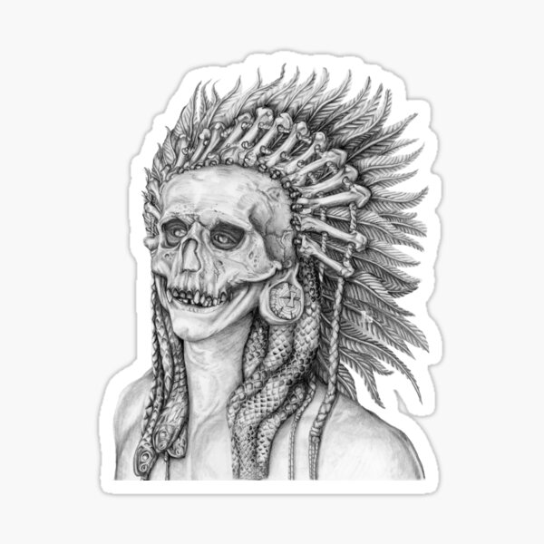 The Blood Shaman Sticker