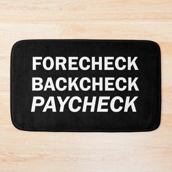 Item preview, Forecheck - Backcheck - Paycheck designed and sold by Eye on the Blueline.