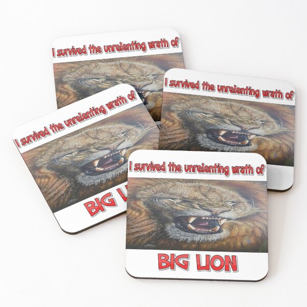 Item preview, BIG LION (UNRELENTING WRATH) - CALLMECARSON designed and sold by ironmaniac.