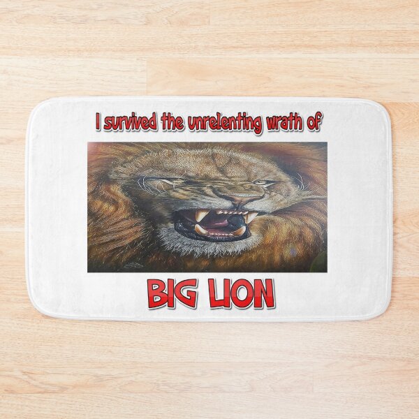 Item preview, BIG LION (UNRELENTING WRATH) - CALLMECARSON designed and sold by ironmaniac.