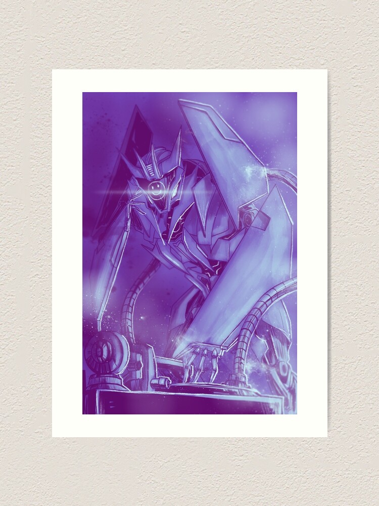 Transformers Prime Soundwave: Superior Art Print for Sale by