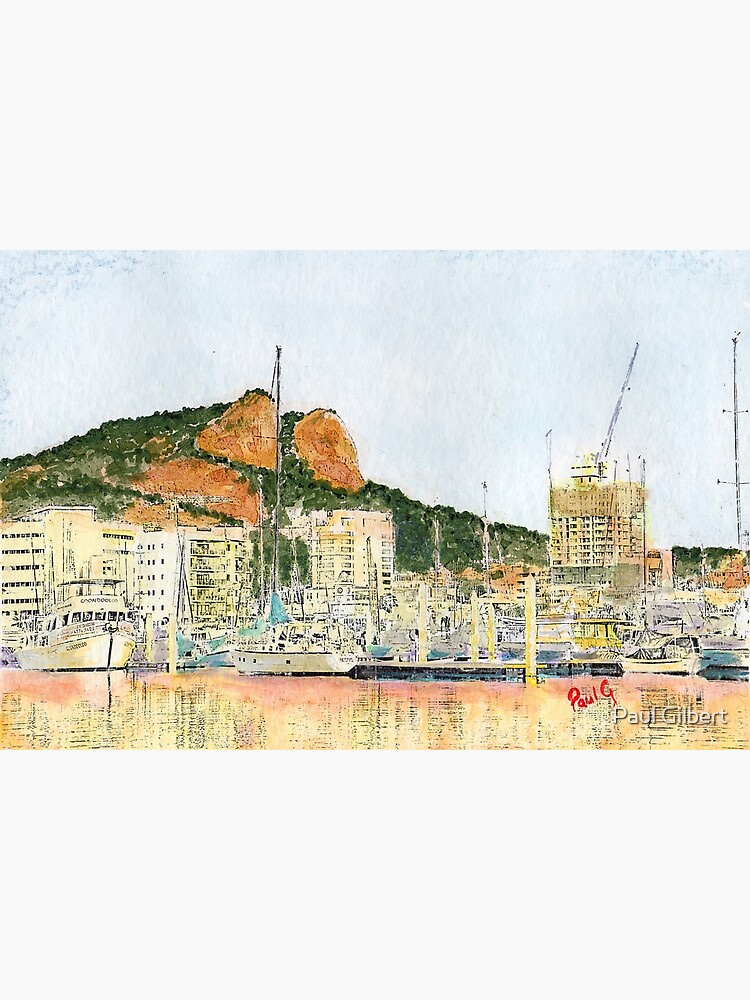 "Townsville Ross Creek Marina Castle Hill" Poster for Sale by pops