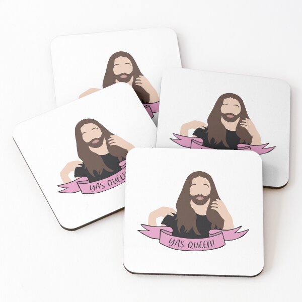 Yas Queen! Coasters (Set of 4)