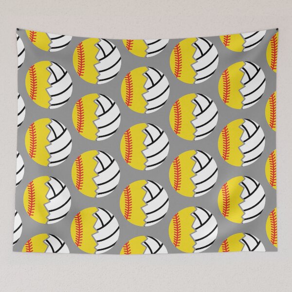 Item preview, Softball Volleyball Ball - Gift For Softball Lover Volleyball Lover designed and sold by BlueShop.
