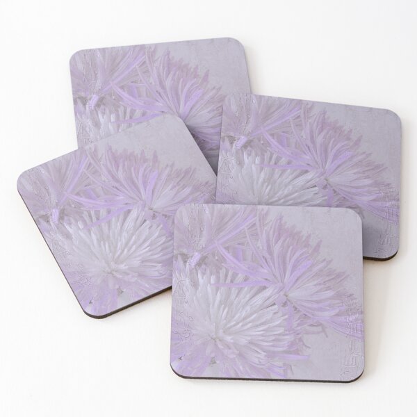 Item preview, Purple And White Mums designed and sold by Sandra Foster.
