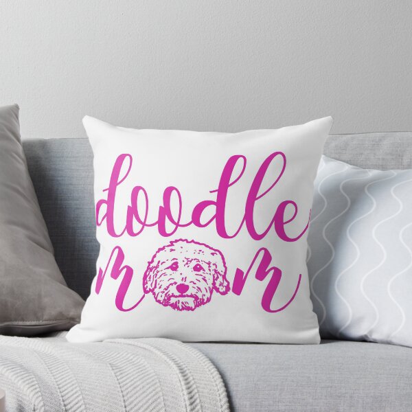 Item preview, Doodle mom in pink - goldendoodles, labradoodles, aussiedoodles, sheepadoodle, bernedoodle designed and sold by smooshfaceutd.