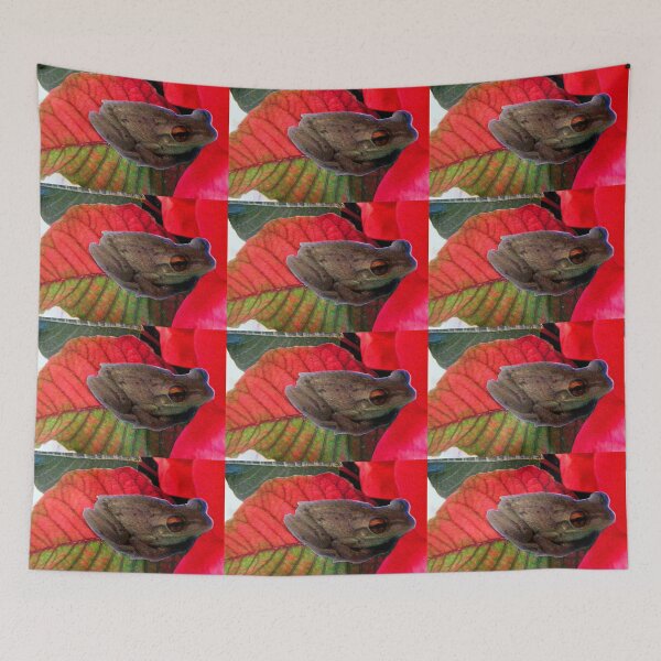 Item preview, Toad on Pointsettia designed and sold by kristalcurt.