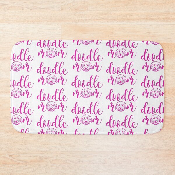 Item preview, Doodle mom in pink - goldendoodles, labradoodles, aussiedoodles, sheepadoodle, bernedoodle designed and sold by smooshfaceutd.
