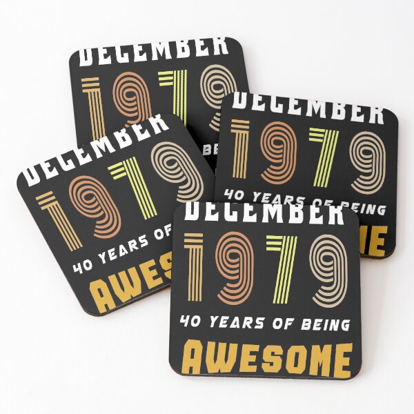 Item preview, December 1979 birthday ,40th birthday Gift idea designed and sold by osamamohamad.