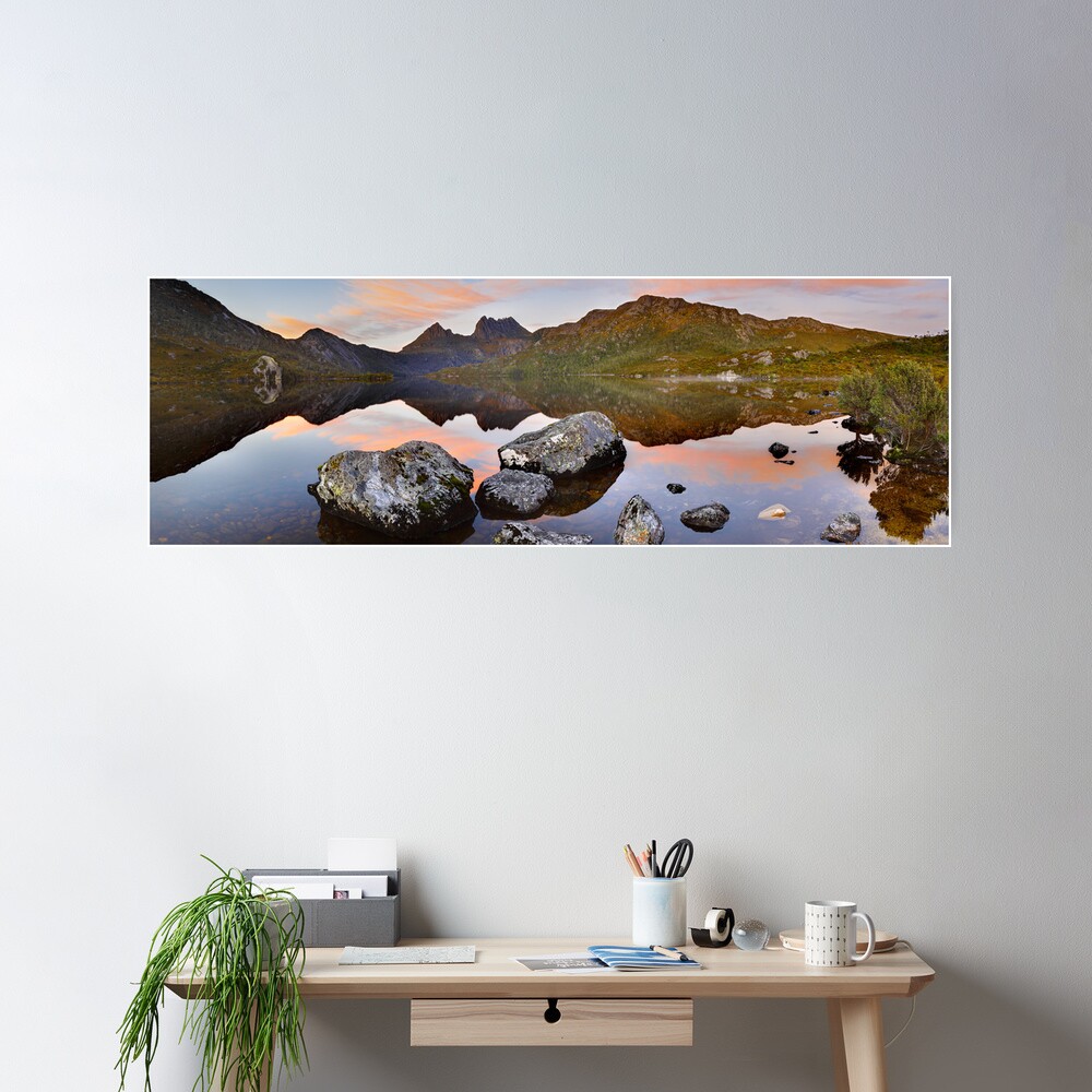Dove Lake Dawn, Cradle Mountain, Tasmania, Australia Poster