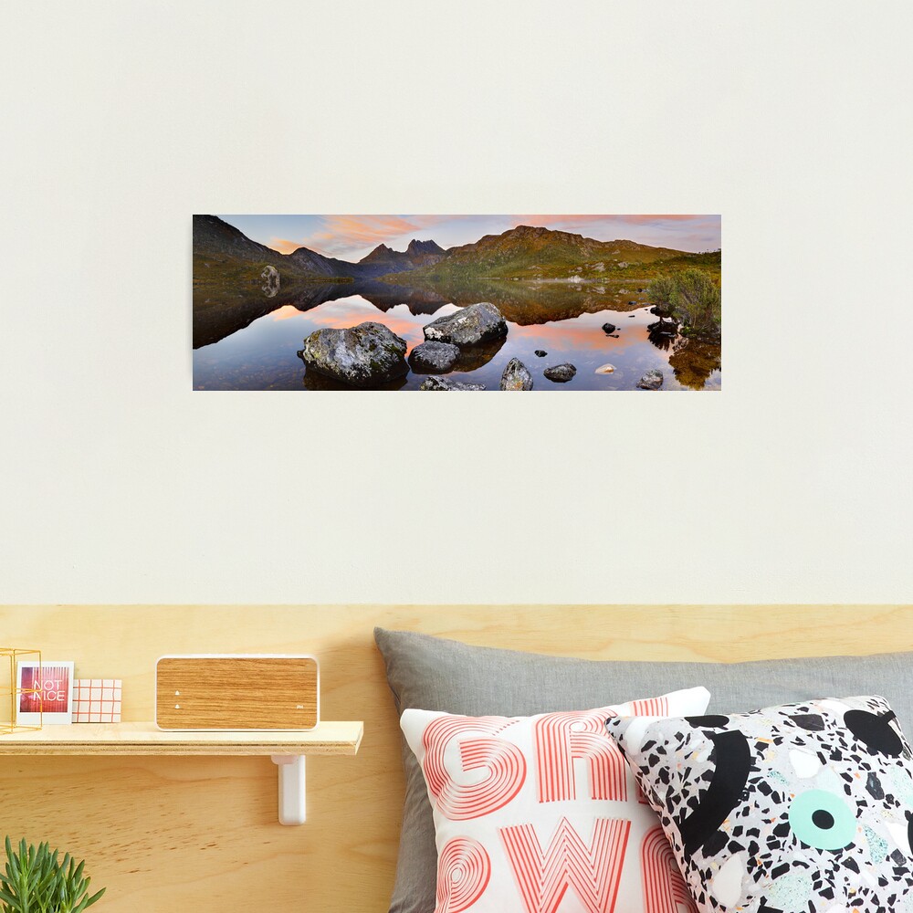 Dove Lake Dawn, Cradle Mountain, Tasmania, Australia Photographic Print
