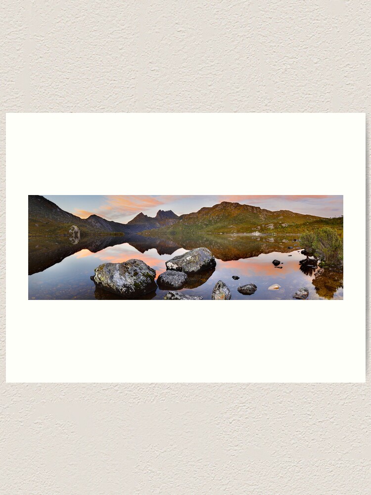 Alternate view of Dove Lake Dawn, Cradle Mountain, Tasmania, Australia Art Print