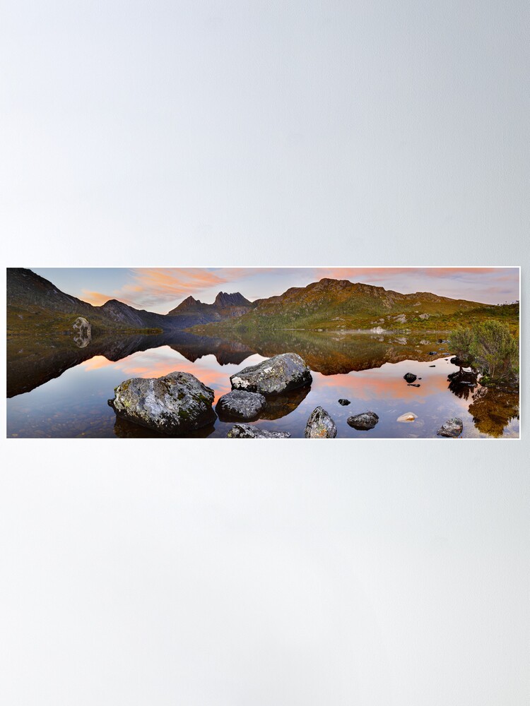 Alternate view of Dove Lake Dawn, Cradle Mountain, Tasmania, Australia Poster