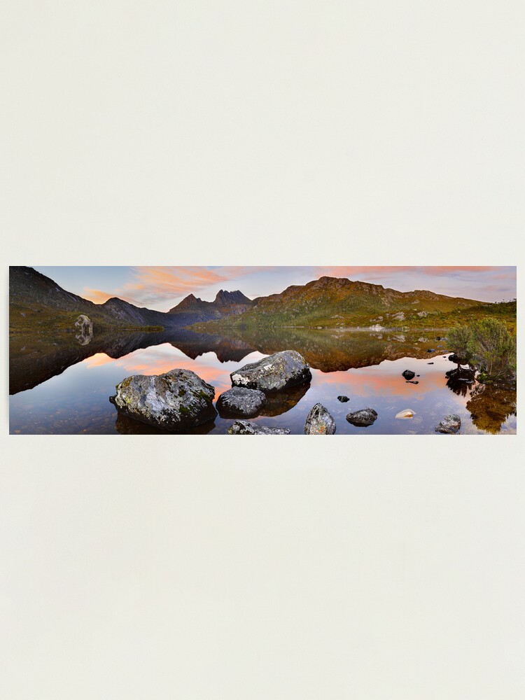 Alternate view of Dove Lake Dawn, Cradle Mountain, Tasmania, Australia Photographic Print