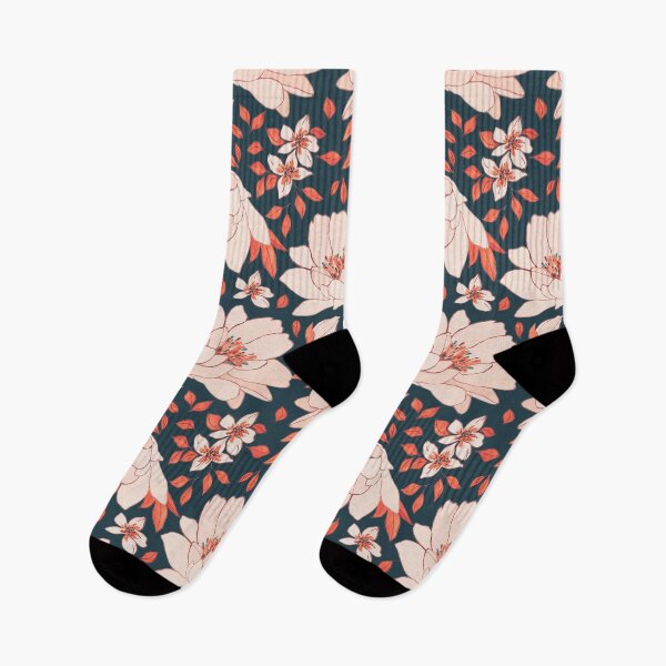 Aperçu de l'œuvre Motif floral rouge créée et vendue par rowleyandelm.