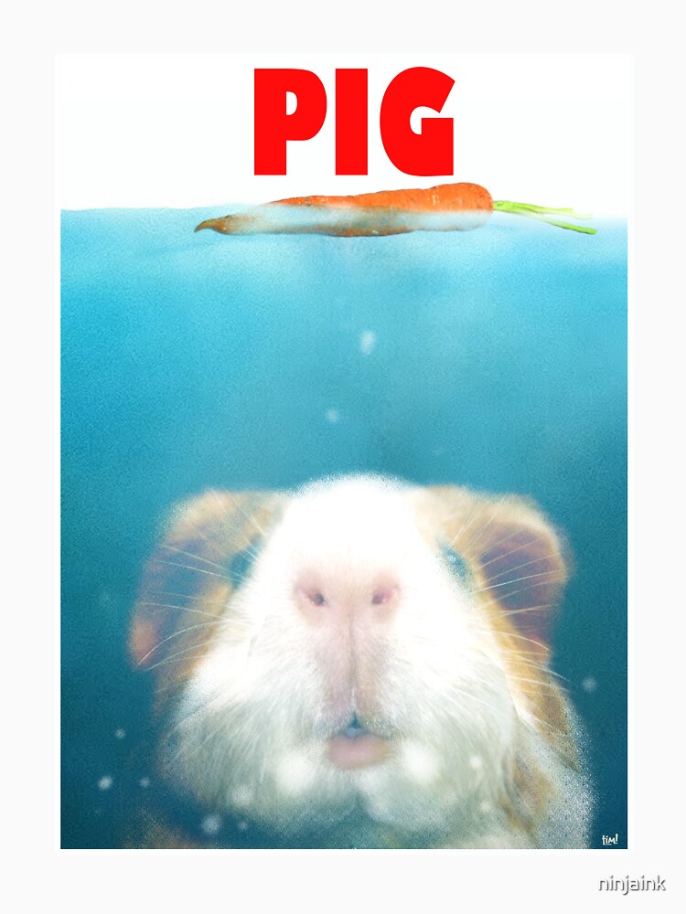 Thumbnail 7 von 7, Essential T-Shirt, Seeschwein designt und verkauft von ninjaink.
