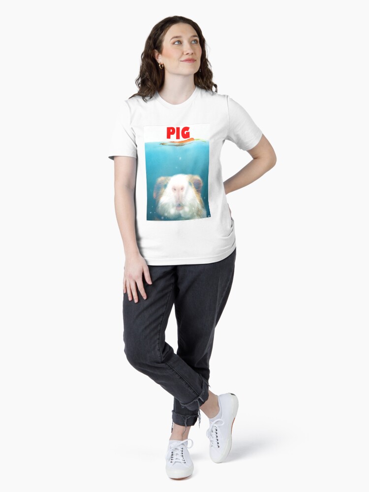 Thumbnail 4 von 7, Essential T-Shirt, Seeschwein designt und verkauft von ninjaink.