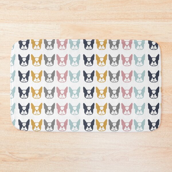 Item preview, Boston Terriers in a row - multi colored Boston dogs: color series 2 - Boston Terrier gifts designed and sold by smooshfaceutd.