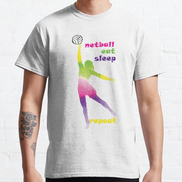 Netball Eat Sleep Repeat Classic T-Shirt