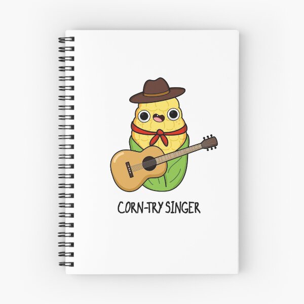 Item preview, Corn-try Singer Funny Corn Puns  designed and sold by punnybone.