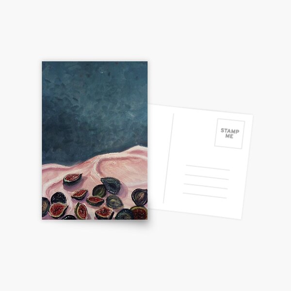 Spilt Figs Postcard