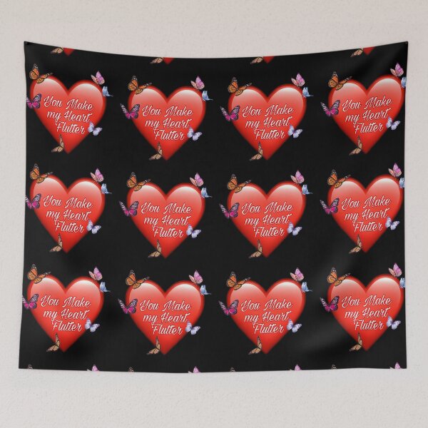 Item preview, You Make my Heart Flutter designed and sold by SnookerLoopyOwl.