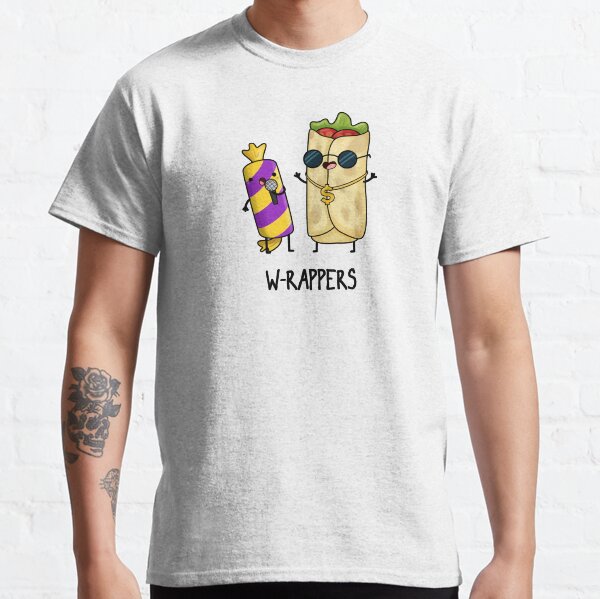 W-rappers Food Pun Classic T-Shirt