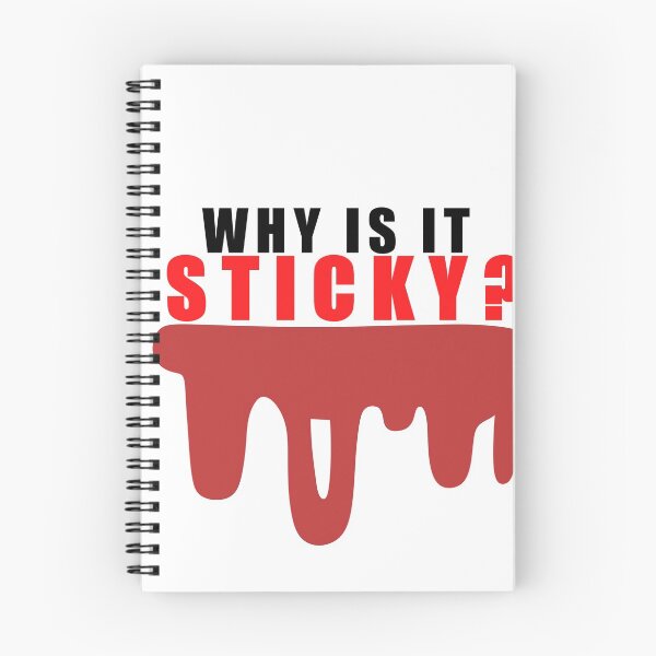 Item preview, why is it sticky designed and sold by Blu3Skyy.