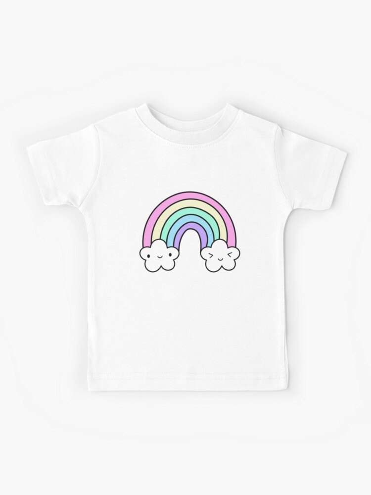 resultaat bagageruimte Normaal Cute Kawaii Rainbow Pastel Colors" Kids T-Shirt for Sale by mariekawaii |  Redbubble