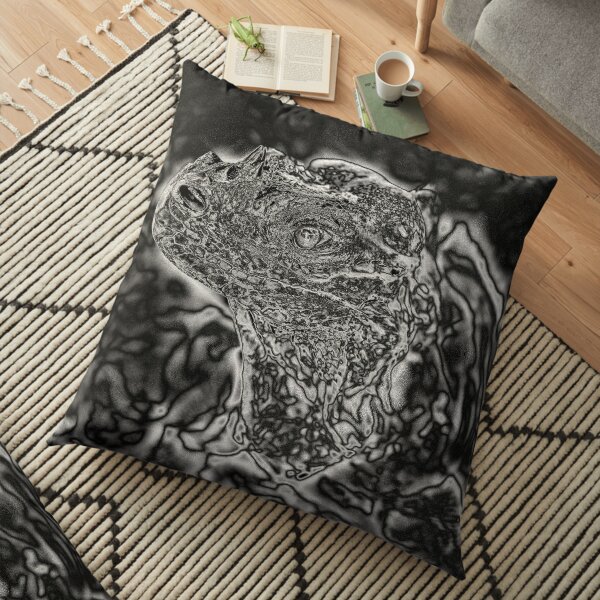 Spectral Darkness 3 Floor Pillow