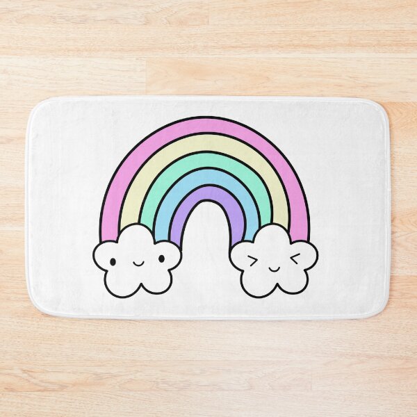 Item preview, Cute Kawaii Rainbow Pastel Colors designed and sold by mariekawaii.