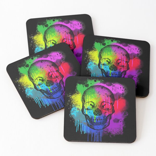 Item preview, Splash Paint Skull  designed and sold by Drugaya.