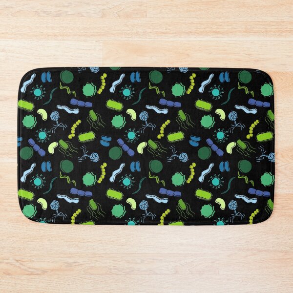 Item preview, Microbiology - Color on Black designed and sold by Hodgepodge Bricolage.