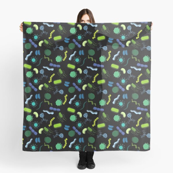 Item preview, Microbiology - Color on Black designed and sold by Hodgepodge Bricolage.