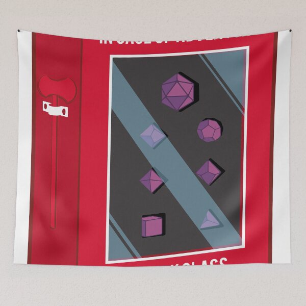 Item preview, In Case of Adventure Break Glass - Purple Dice designed and sold by MattAbernathy.