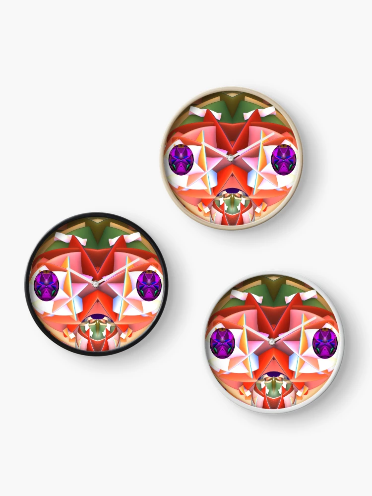 Thumbnail 3 of 4, Clock, Jester Rific designed and sold by barrowda.