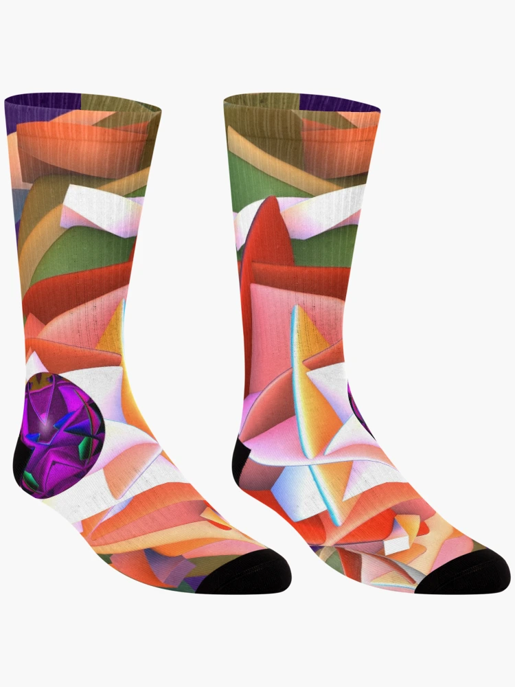 Thumbnail 3 of 5, Socks, Jester Rific designed and sold by barrowda.