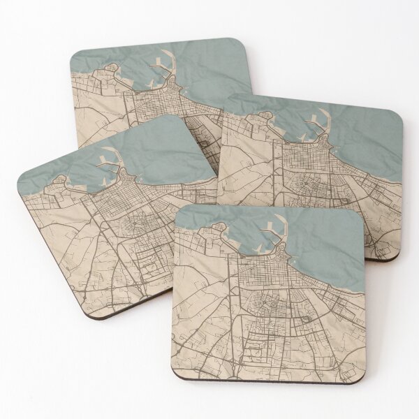 Item preview, Bari Sepia Map designed and sold by CPTVDesign.
