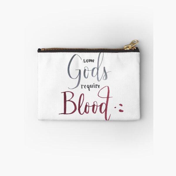 Item preview, Some Gods Require Blood, quote from Wicked Saints designed and sold by Clistro.