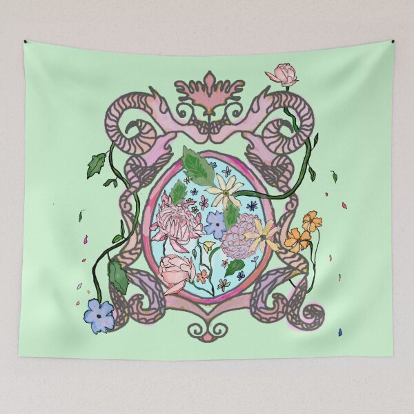 Item preview, Flowers Inside The Mirror designed and sold by fabqa.
