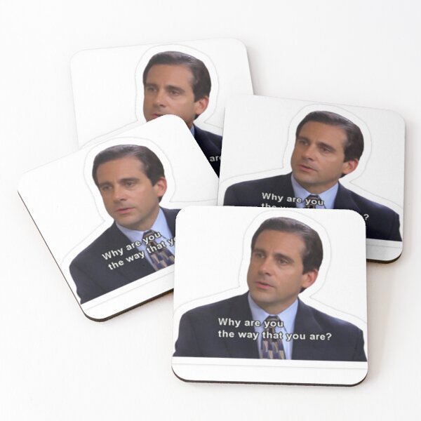 Item preview, Michael Scott Quote- Why are you the way that you are? designed and sold by 14Smith15.