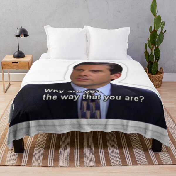 Item preview, Michael Scott Quote- Why are you the way that you are? designed and sold by 14Smith15.