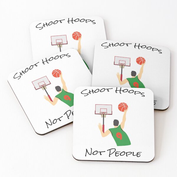 Item preview, Shoot hoops not people funny basketball designed and sold by osamamohamad.