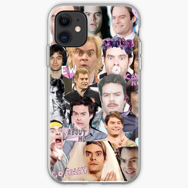 Bill Hader collage iPhone Soft Case