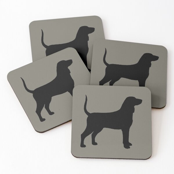 Item preview, Bluetick Coonhound Silhouette(s) designed and sold by Jenn Inashvili.