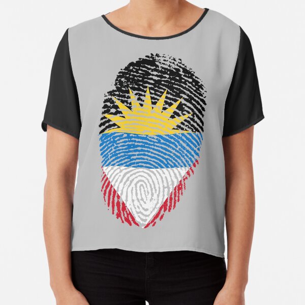 I am from Antigua and Barbuda Chiffon Top