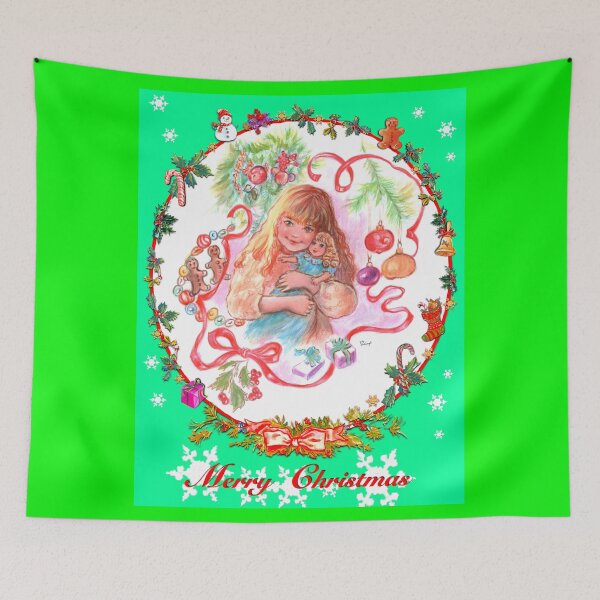 Item preview, LITTLE GIRL’S CHRISTMAS designed and sold by Judy Mastrangelo.