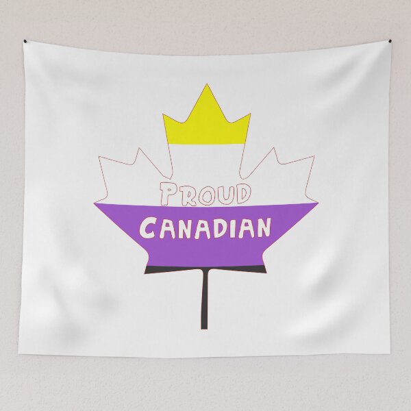Item preview, Proud Canadian (Non-Binary) designed and sold by EmceeFrodis.