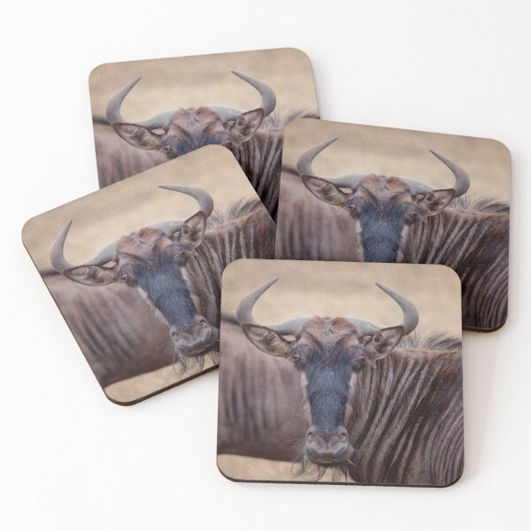 Item preview, BLUE WILDEBEEST – Connochaetes taurinus - BLOUWILDEBEES designed and sold by Magriet Meintjes.