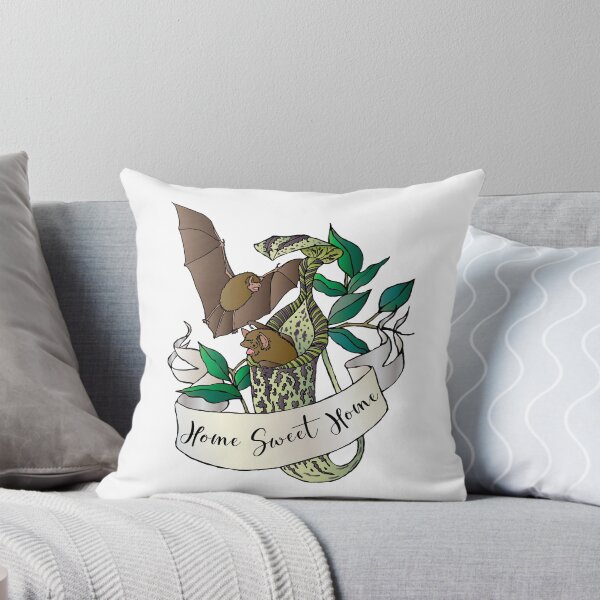 Item preview, Pitcher Plants and Bats designed and sold by lucianamallozzi.